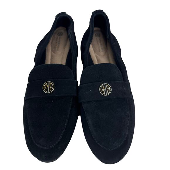 GIANI BERNINI‎ TRINAA MEMORY FOAM LEATHER LOAFERS IN BLACK NWT WOMEN'S SIZE 6M - Picture 2 of 16